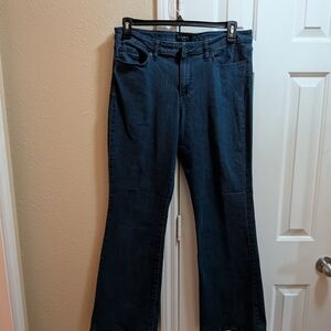 Banana Republic Factory Dark Indigo Wide-Leg Jeans